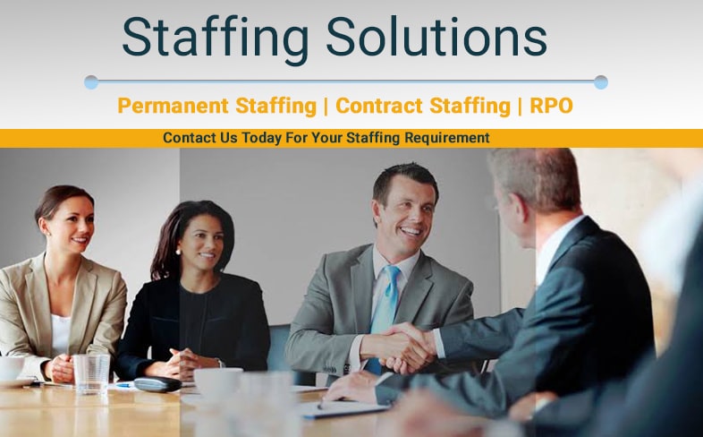 staffing solutions, Permanent, Contract and rpo